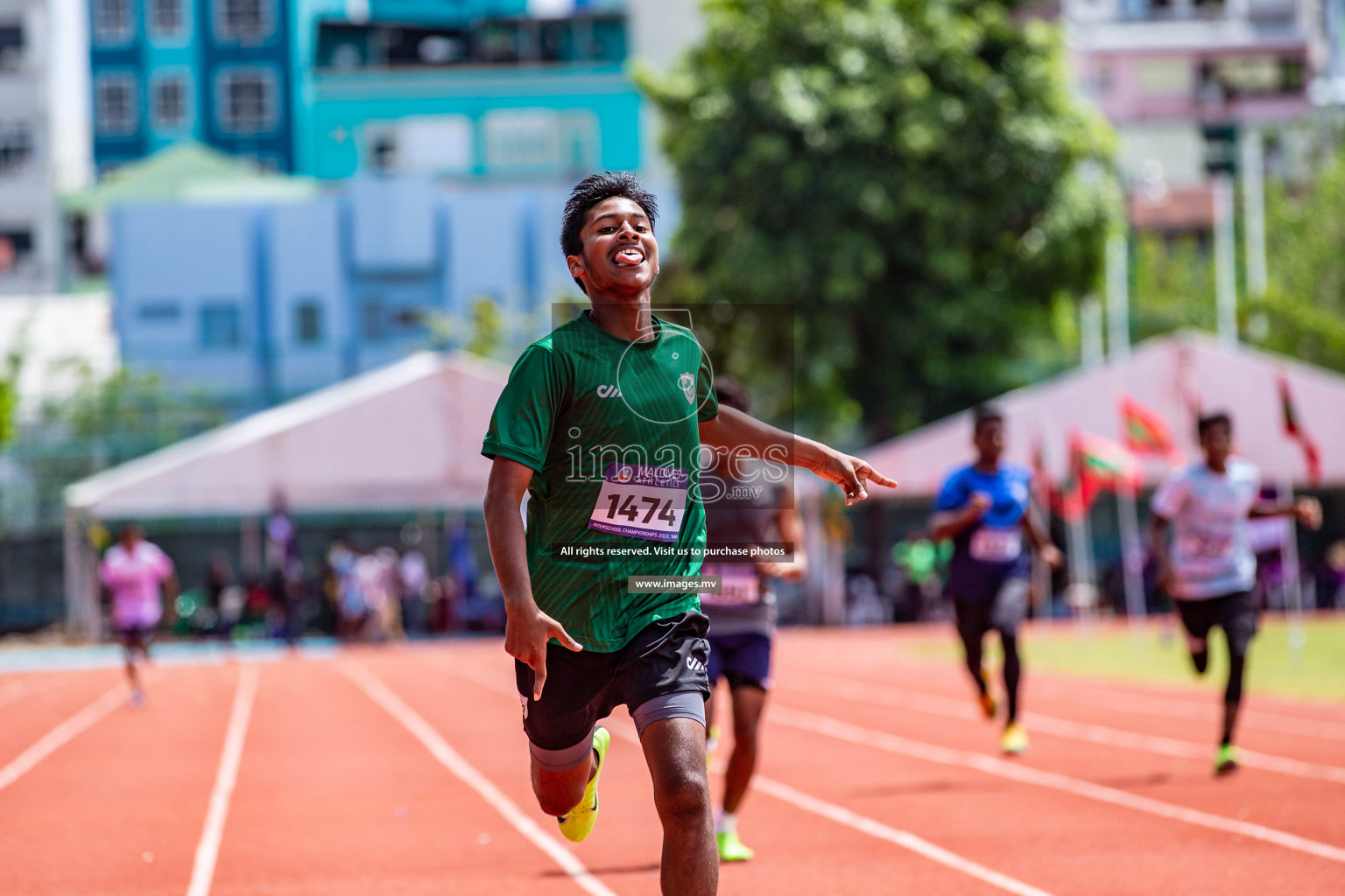 Day 2 of Inter-School Athletics Championship held in Male', Maldives on 24th May 2022. Photos by: Maanish / images.mv