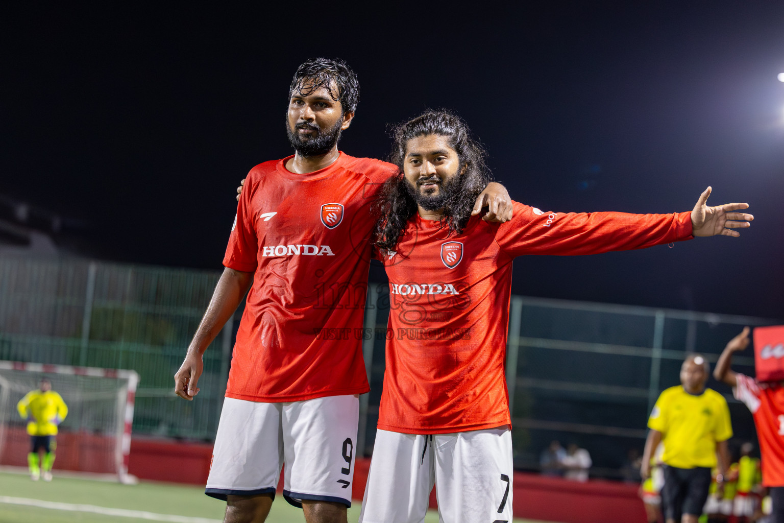 Sheesha vs Roseware in Day 1 of Office League 2025 was held on Wednesday, 16th April 2025 in Hulhumale', Maldives.
Photos: Ismail Thoriq / images.mv