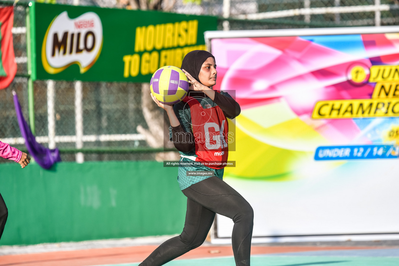 Day 5 of Junior Netball Championship 2022 on 9th March 2022 held in Male', Maldives. Photos by Nausham Waheed