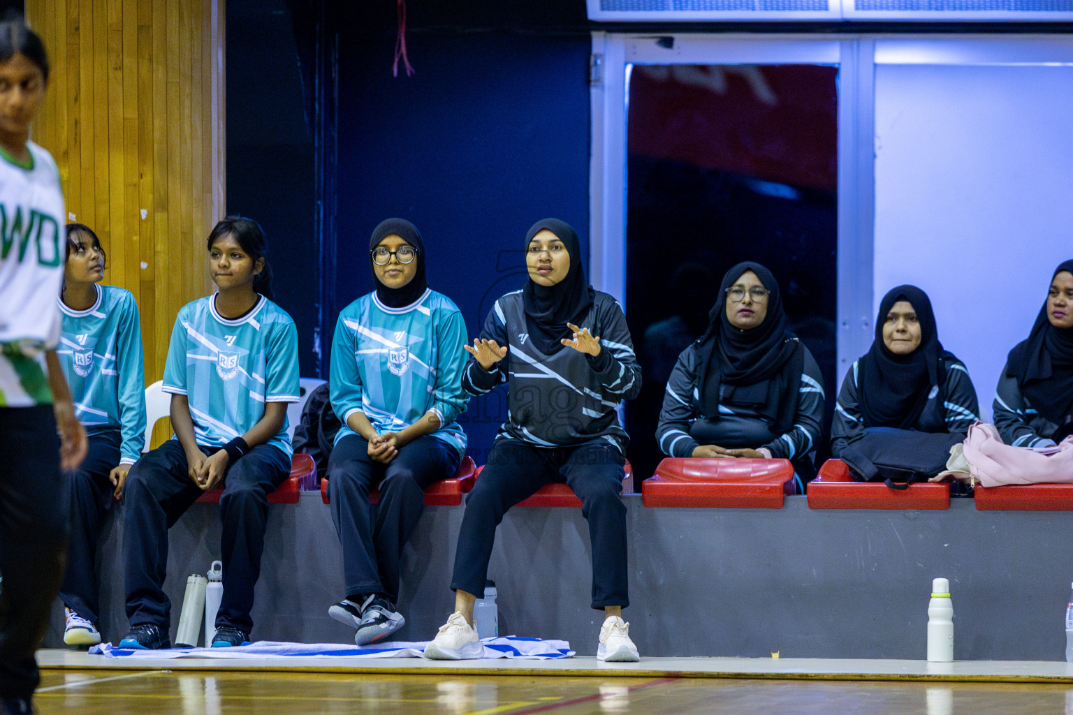 Day 3 of Inter-School Netball Tournament 2025 was held in Social Center Indoor Hall on Monday, 20th October 2025. Photos: Ismail Thoriq / images.mv