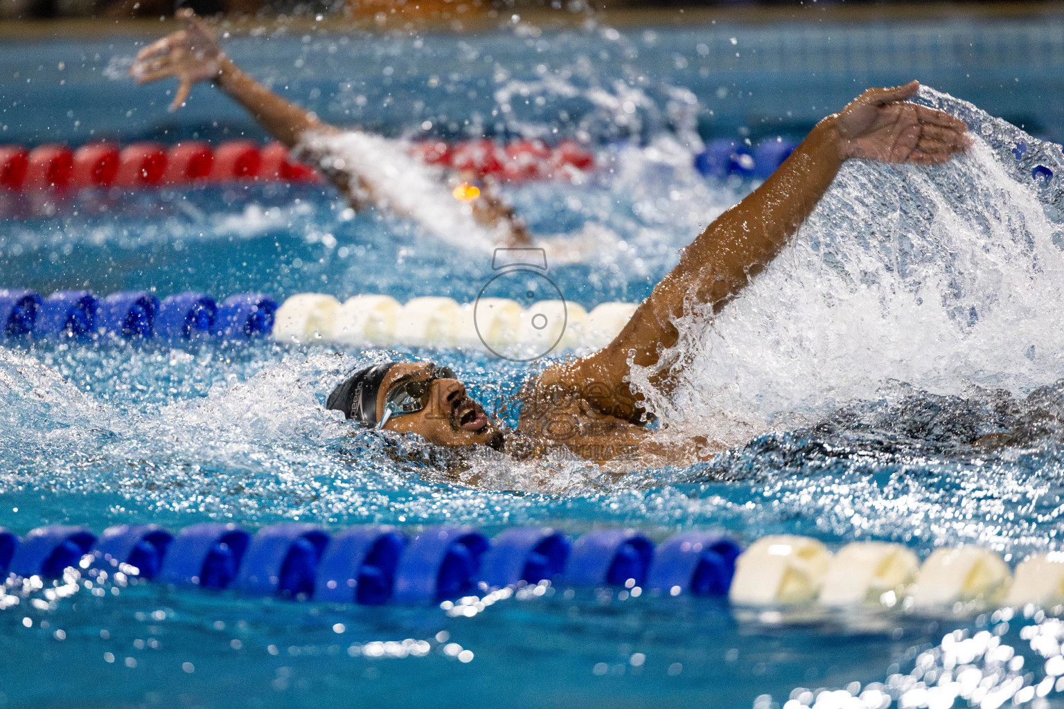 Day 6 of National Swimming Competition 2024 held in Hulhumale', Maldives on Wednesday, 18th December 2024. Photos: Mohamed Mahfooz Moosa / images.mv