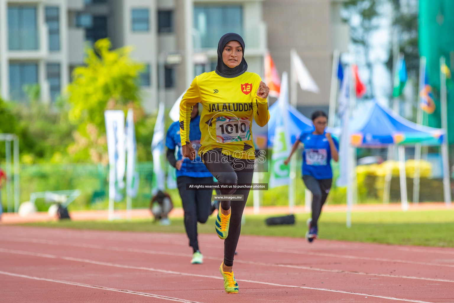 Day two of Inter School Athletics Championship 2023 was held at Hulhumale' Running Track at Hulhumale', Maldives on Sunday, 15th May 2023. Photos: Nausham Waheed / images.mv