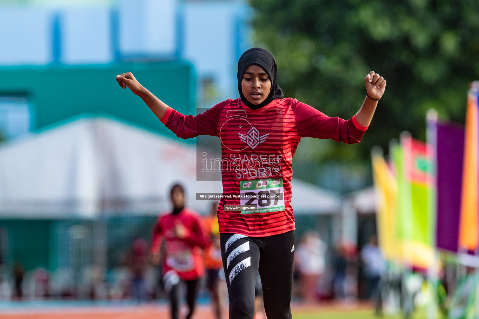 Day 3 of Milo Association Athletics Championship 2022 on 27th Aug 2022, held in, Male', Maldives Photos: Nausham Waheed / Images.mv