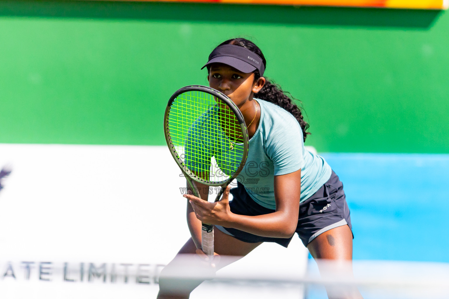 Day 3 of ATF Maldives Junior Open Tennis was held in Male' Tennis Court, Male', Maldives on Wednesday, 11th December 2024. Photos: Nausham Waheed / images.mv