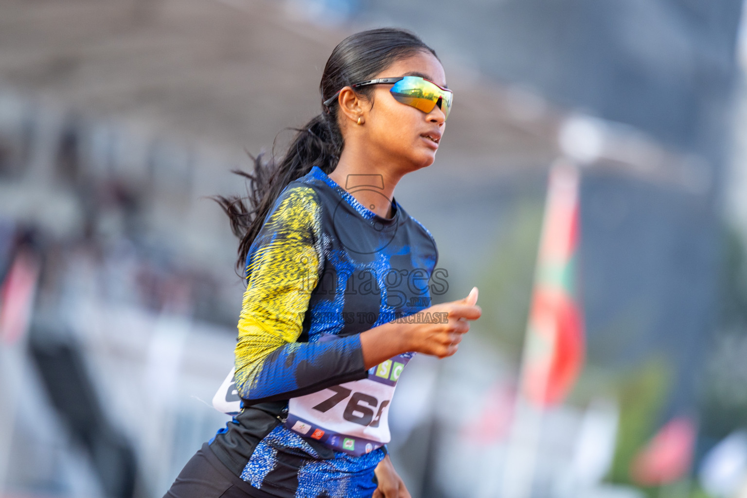 Day 5 of MWSC Interschool Athletics Championships 2024 held in Hulhumale Running Track, Hulhumale, Maldives on Wednesday, 13th November 2024. Photos by: Ismail Thoriq / Images.mv