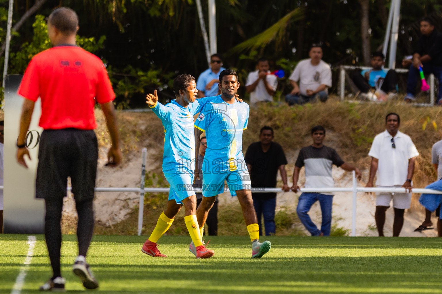 Joy Island vs Huvafen Fushi in Resort League 2025 (North Male Zone) day 14 was held on Tuesday, 16th September 2025 in One And Only Reethi Rah Maldives Resort, Photos: Areef Adam / images.mv