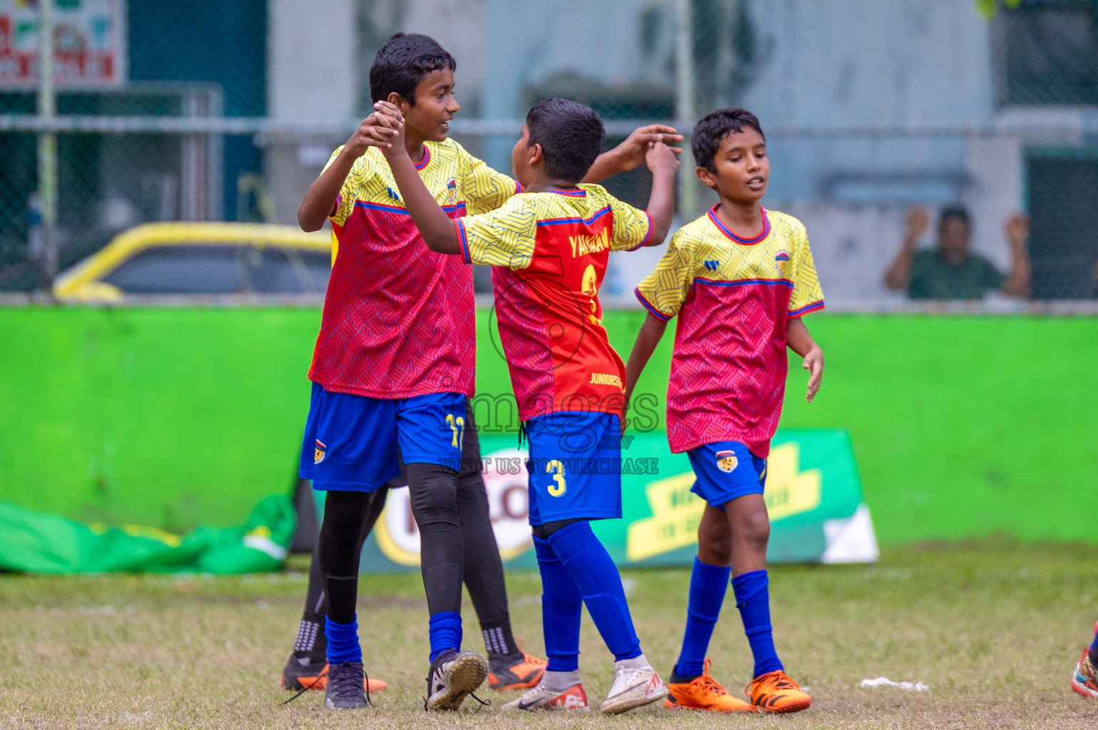 Day 1 of MILO Academy Championship 2024 - U12 was held at Henveiru Grounds in Male', Maldives on Thursday, 4th July 2024. Photos: Shuu Abdul Sattar / images.mv