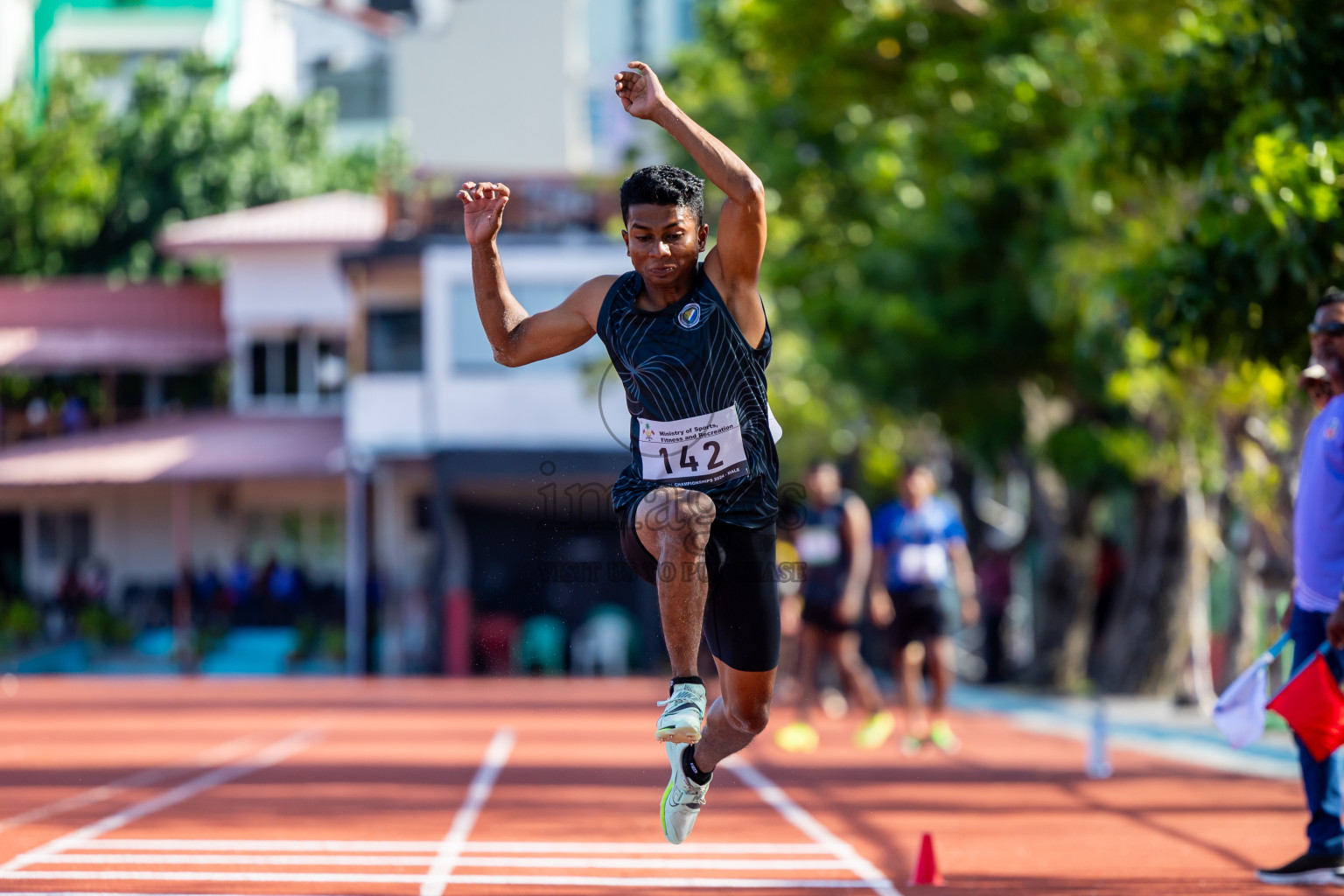 Day 1 of 33rd National Athletics Championship was held in Ekuveni Track at Male', Maldives on Thursday, 5th September 2024. Photos: Nausham Waheed / images.mv