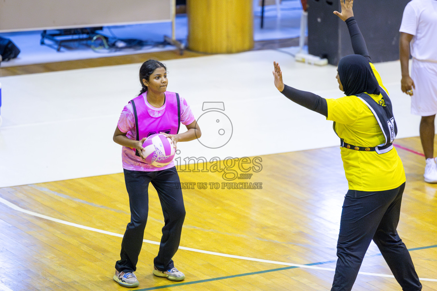 KYRC vs Xenith SC in Day 6 of 24th Milo Netball Association Championship held in Social Center at Male', Maldives on Saturday, 6th September 2025. Photos: Yasna Ahmed / images.mv