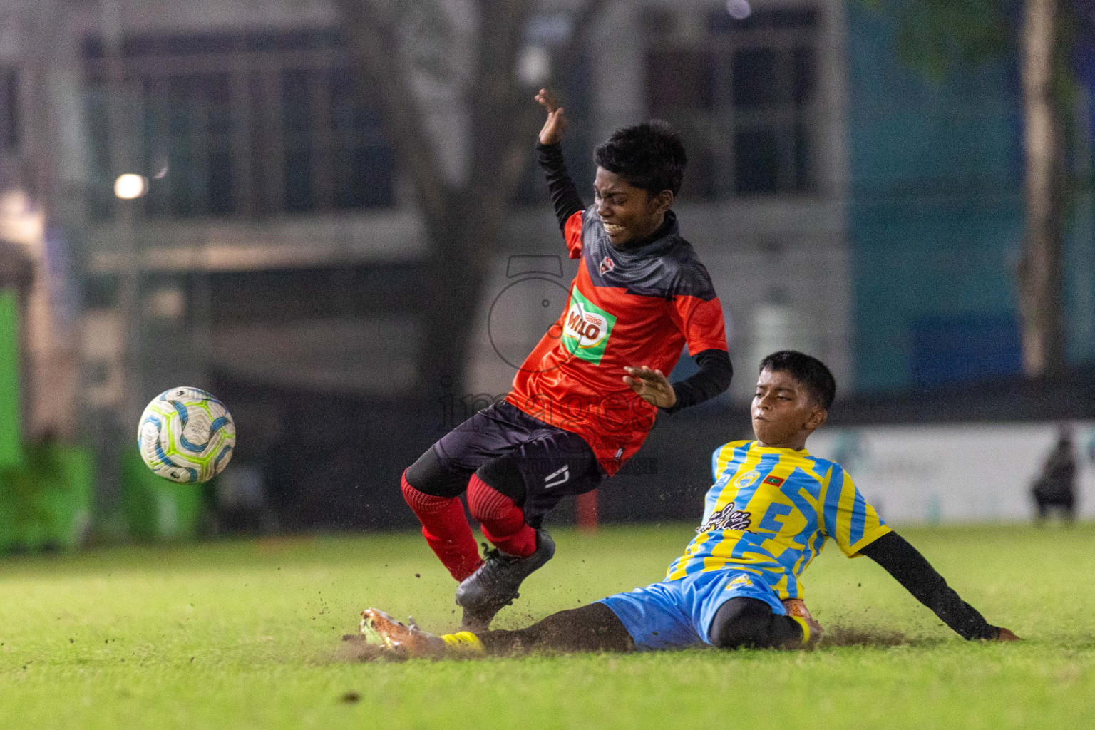 TC vs Valencia  (U12) in Day 5 of Dhivehi Youth League 2024 held at Henveiru Stadium on Friday 29th November 2024. Photos: Shuu Abdul Sattar/ Images.mv