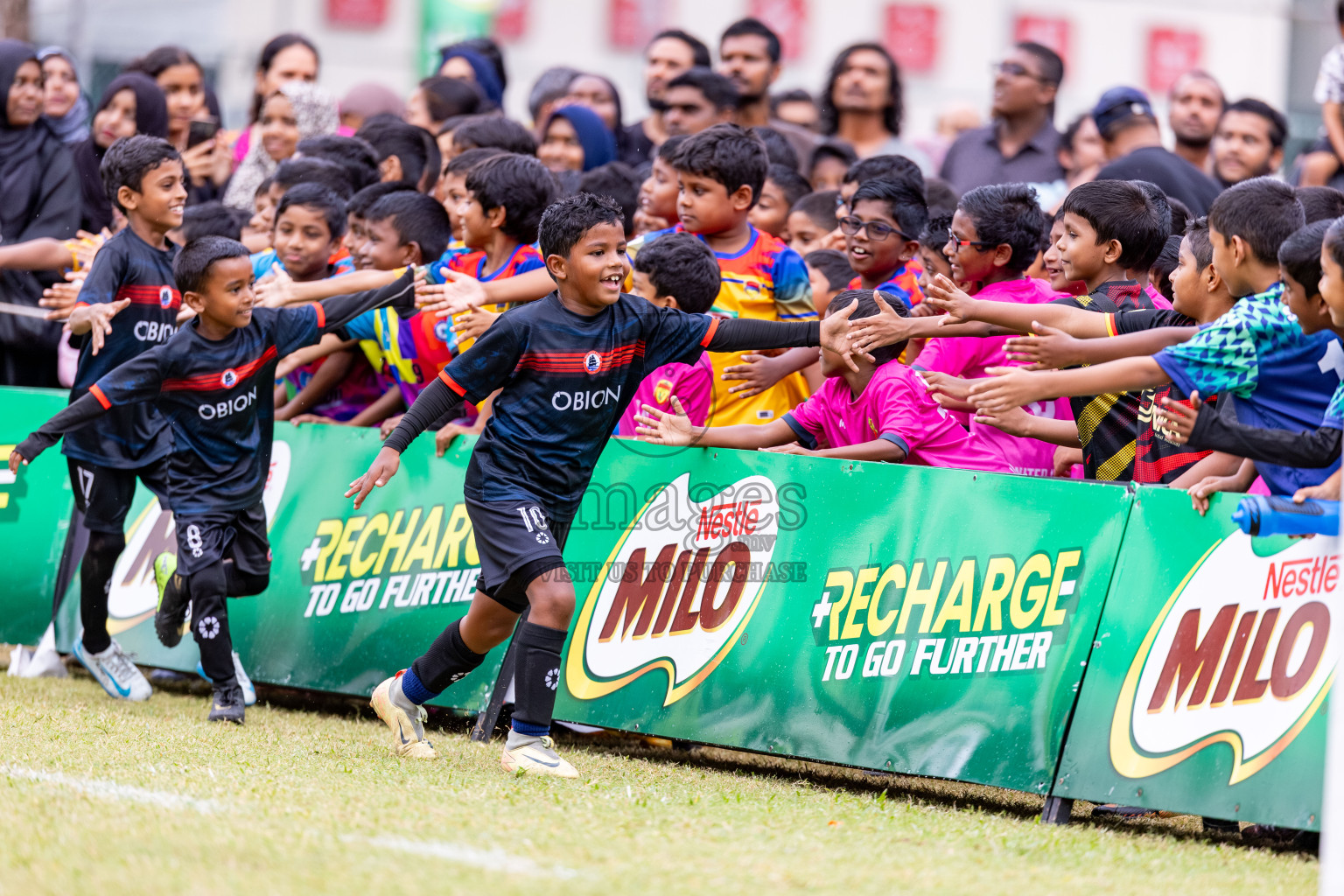 Day 3 of MILO SVAM Juniors 2025 (U-8) was held at Henveiru Stadium in Male', Maldives on Saturday, 28th June 2025. 
Photos: Hassan Simah / images.mv