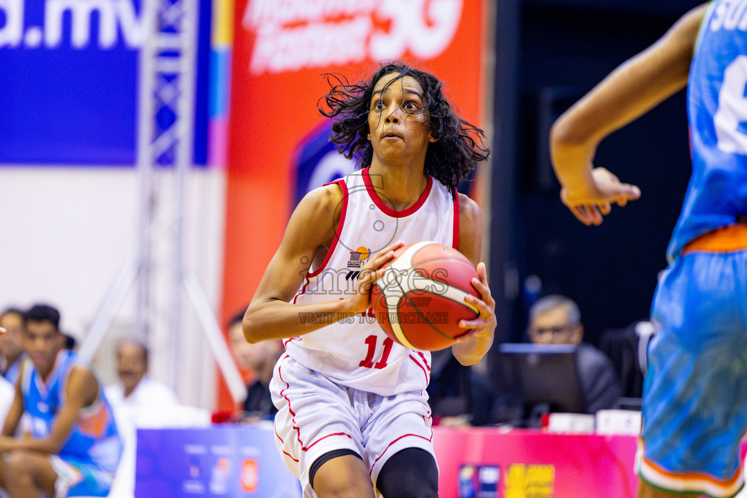Maldives vs India in Day 2 of Under 16 Asian Cup SABA Qualifiers 2025 was held in Social Center, Male', Maldives on Friday, 13th June 2025. Photos: Nausham Waheed / images.mv