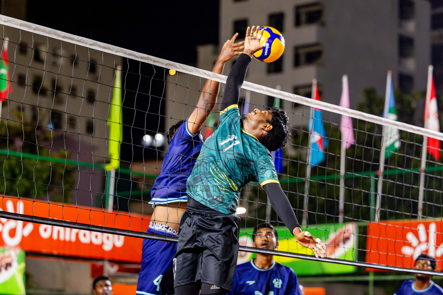 Day 13 of Interschool Volleyball Tournament 2024 was held in Ekuveni Volleyball Court at Male', Maldives on Thursday, 5th December 2024. Photos: Nausham Waheed / images.mv