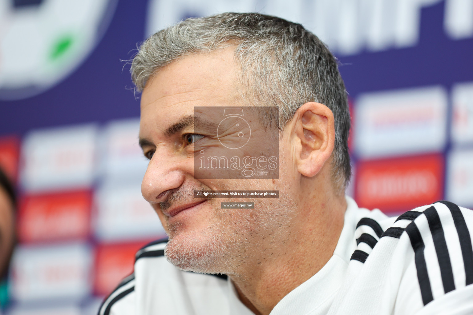 Saff Championship Final Pre-match press conference held in Sree Kanteerava Stadium, Bengaluru, India, on Monday, 3rd July 2023. Photos: Nausham Waheed / images.mv