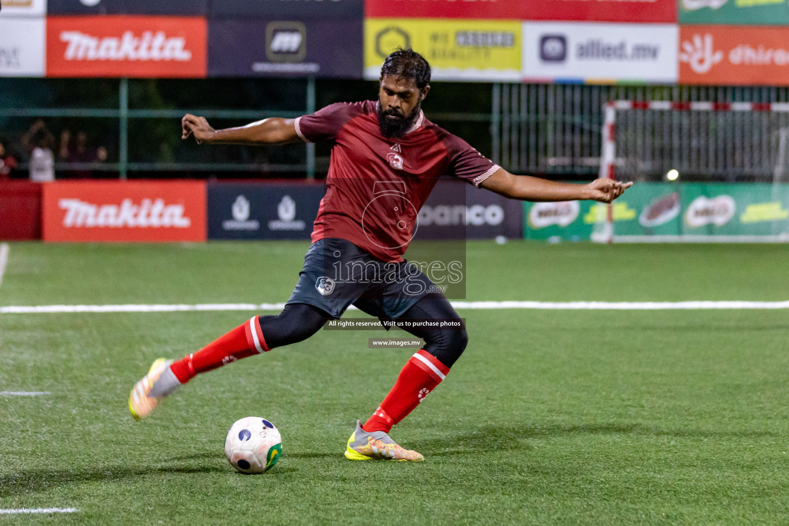 Club 220 vs METEOROLOGY in Club Maldives Cup Classic 2023 held in Hulhumale, Maldives, on Wednesday, 19th July 2023 Photos: Hassan Simah  / images.mv