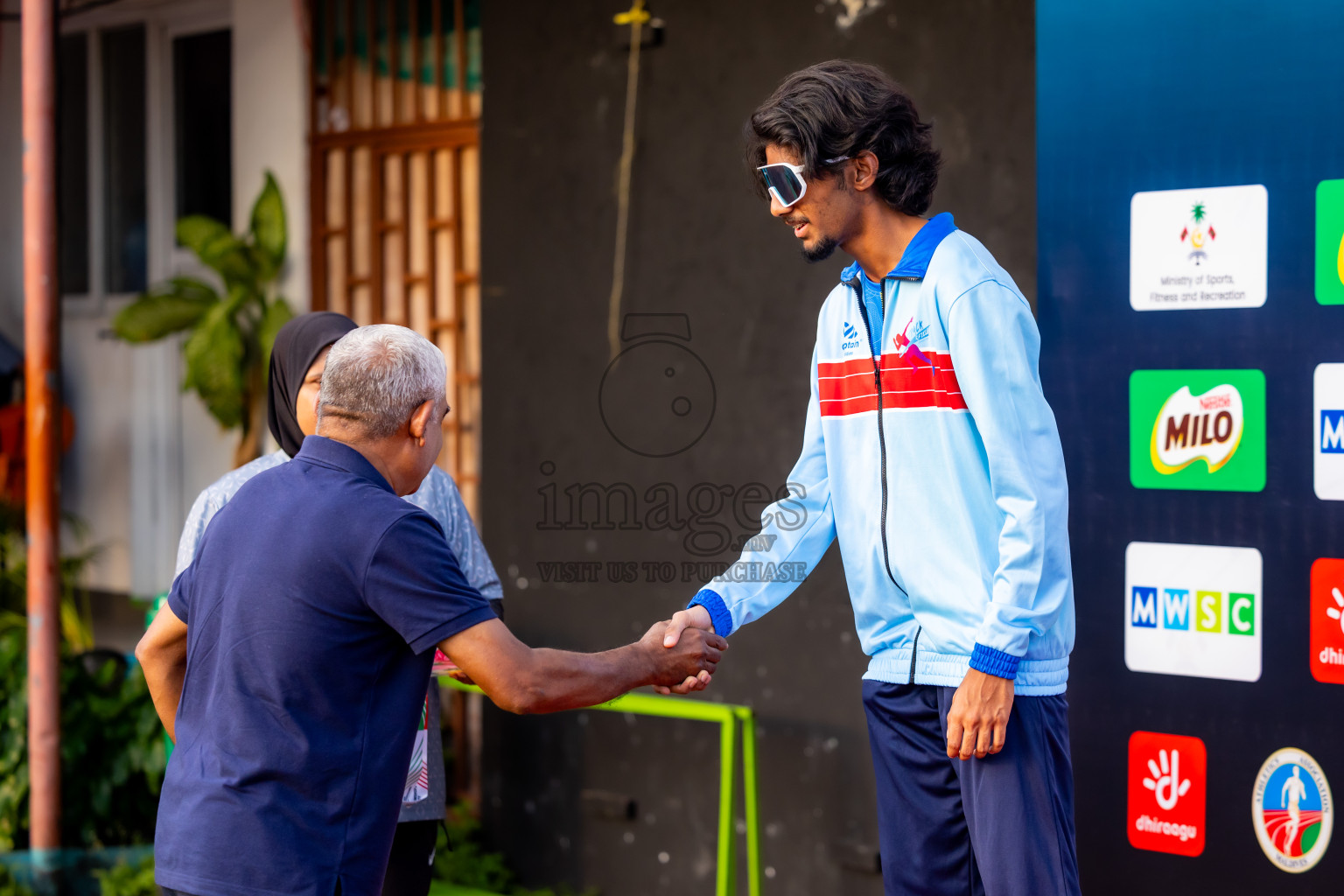 Day 1 of National Athletics Championship 2025 was held at Ekuveni Running Ground in Male', Maldives on Thursday, 14th August 2025. Photos: Nausham Waheed / images.mv