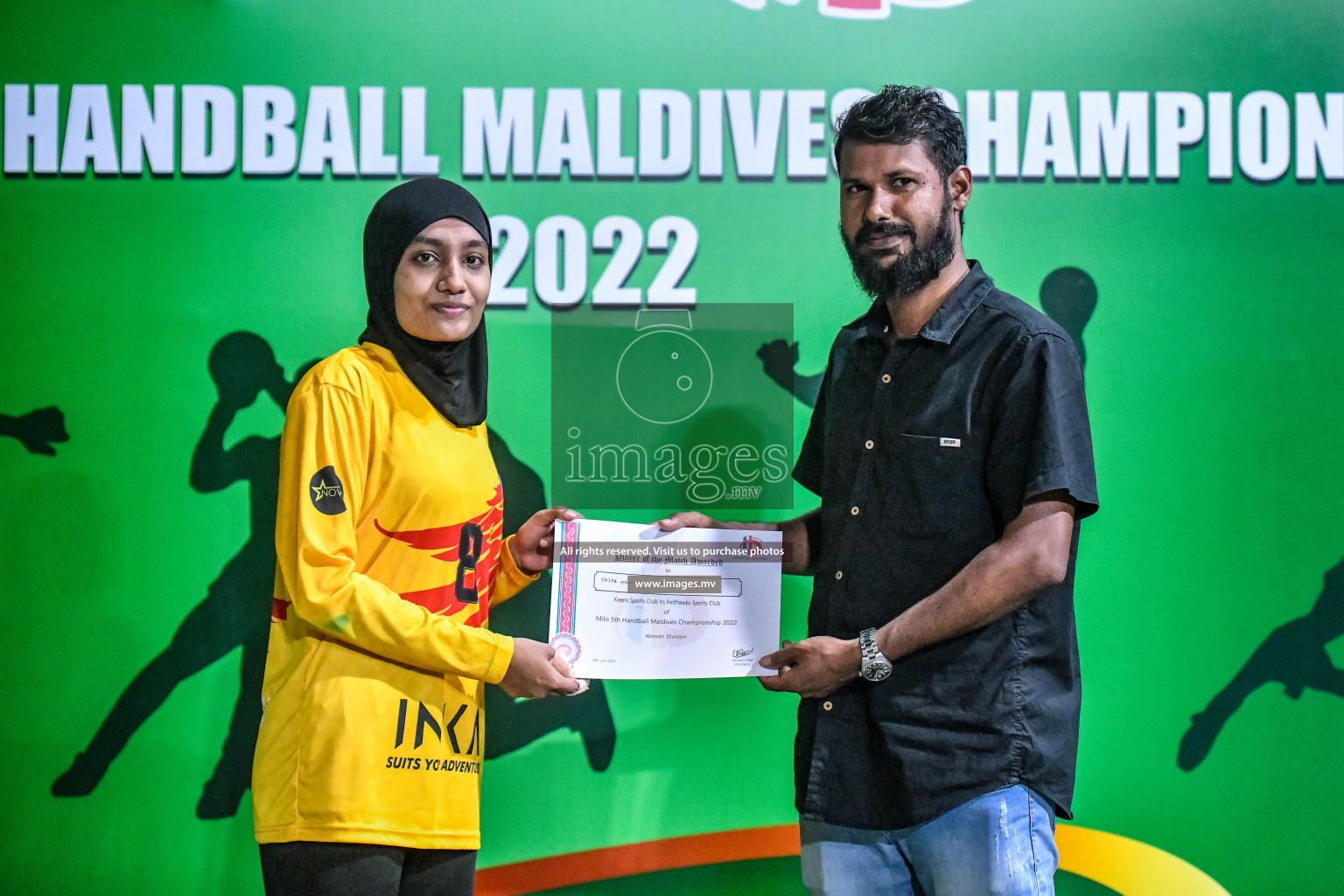 Milo 5th Handball Maldives Championship 2022 Day 13 held in Male', Maldives on 28th June 2022 Photos By: Nausham Waheed /images.mv