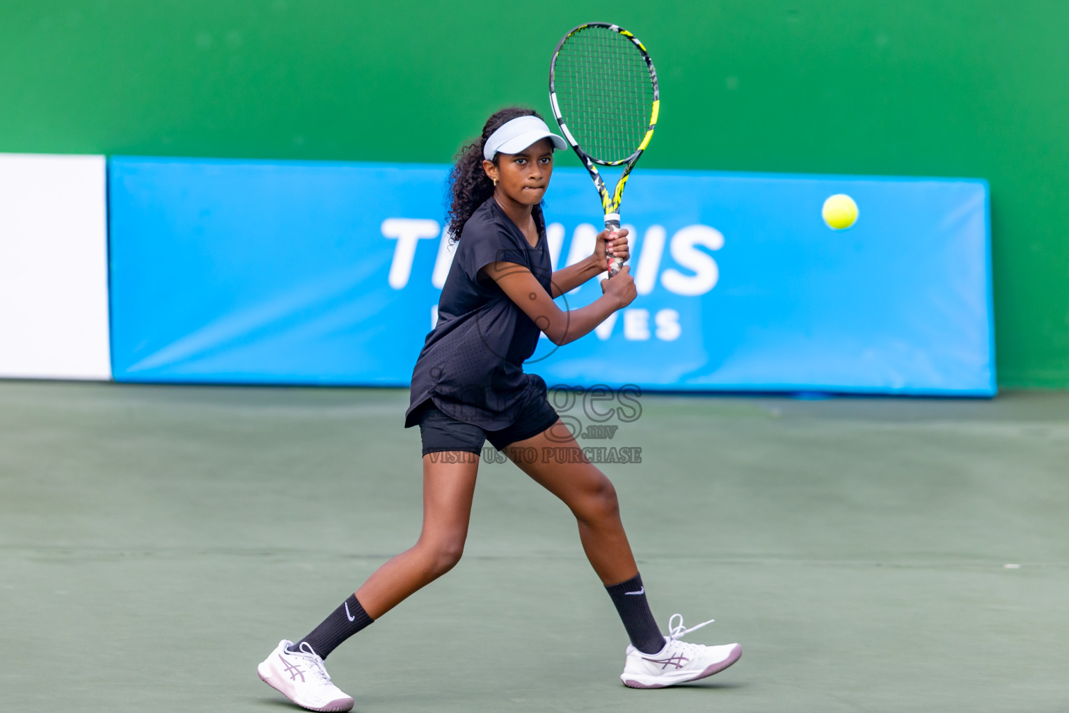 Day 7 of ATF Maldives Junior Open Tennis was held in Male' Tennis Court, Male', Maldives on Wednesday, 18th December 2024. Photos: Nausham Waheed/ images.mv