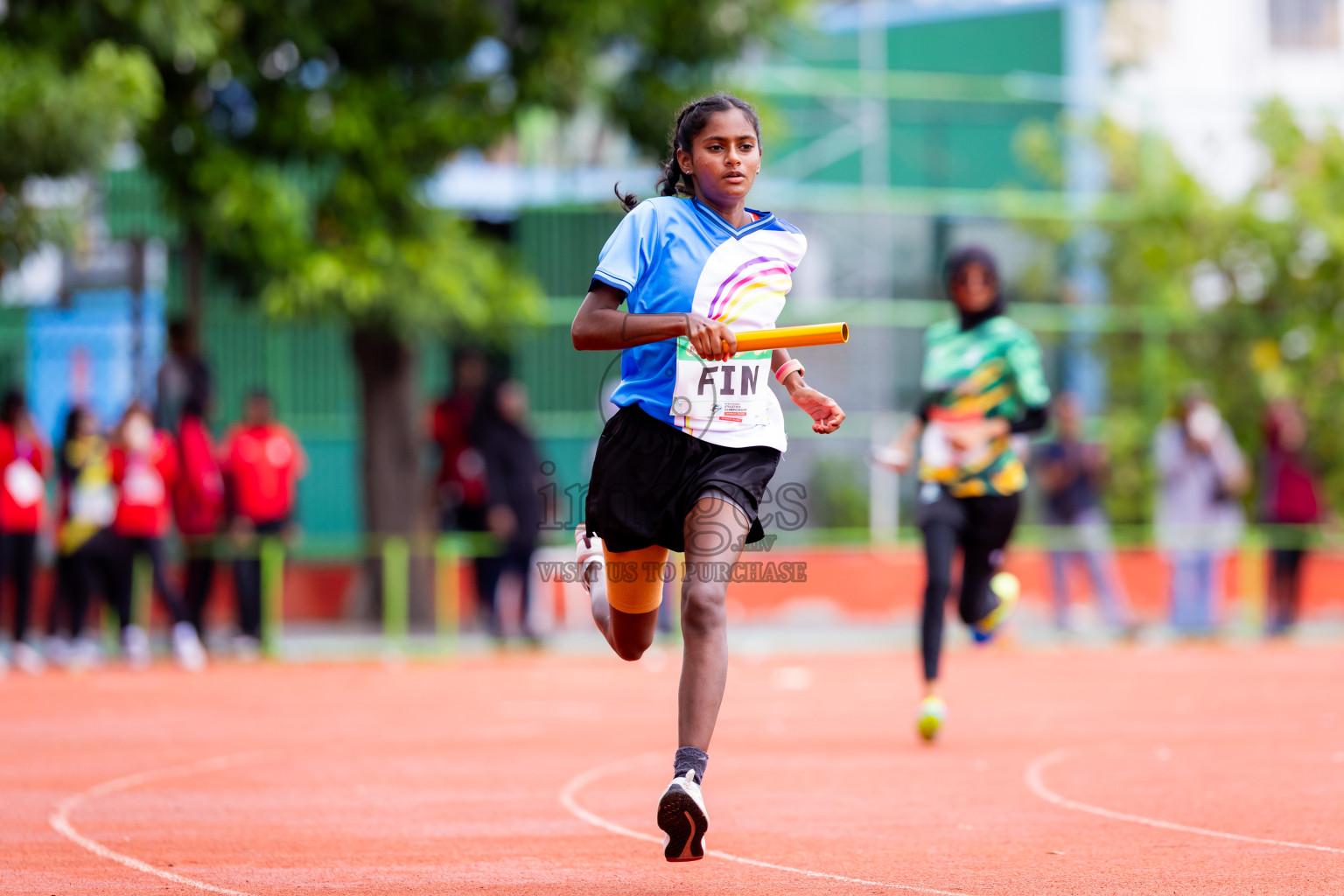 Day 6 of Inter-school Athletics Championship 2025 held in Ekuveni Synthetic Track, Male', Maldives on Sunday, 12th October 2025. Photos by: Nausham Waheed / Images.mv