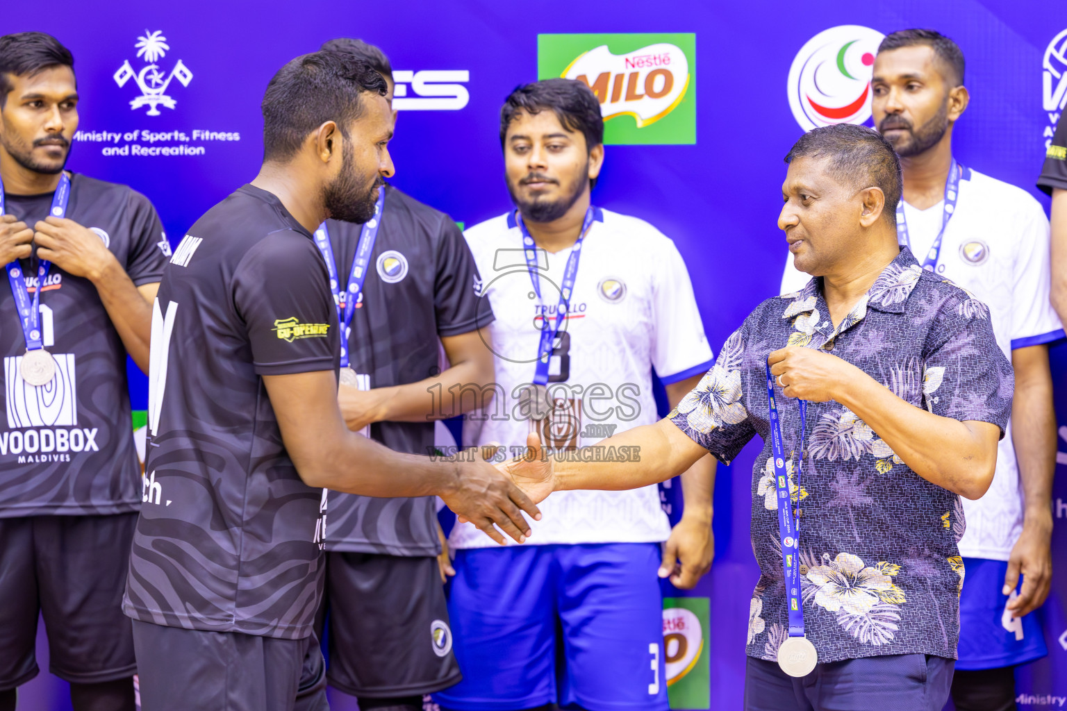 Final of MILO VAM Cup 2024 (Men's Division) was held in Social Center Indoor Hall on Monday, 4th November 2024. 
Photos: Ismail Thoriq / images.mv