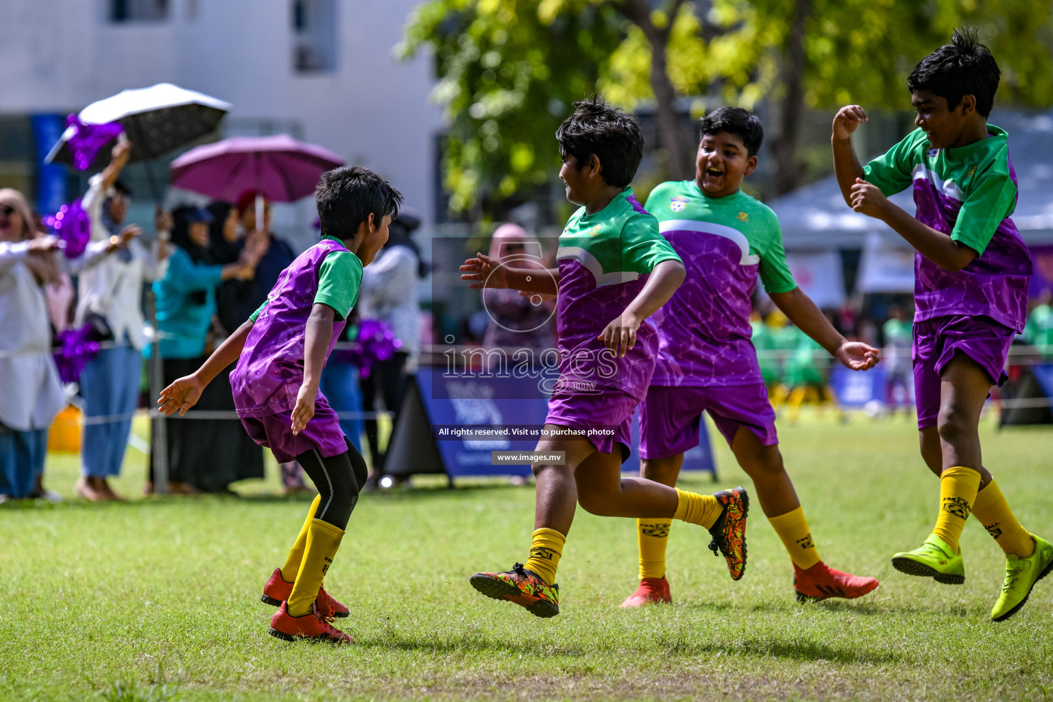 Day 2 of Milo Kids Football Fiesta 2022 was held in Male', Maldives on 20th October 2022. Photos: Nausham Waheed/ images.mv