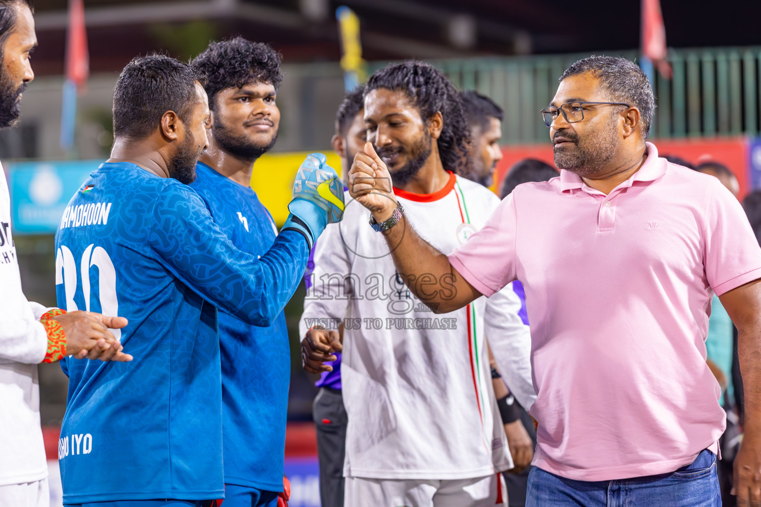 Th Omadhoo vs L Isdhoo on Day 37 of Golden Futsal Challenge 2024 was held on Thursday, 22nd February 2024, in Hulhumale', Maldives
Photos: Ismail Thoriq / images.mv