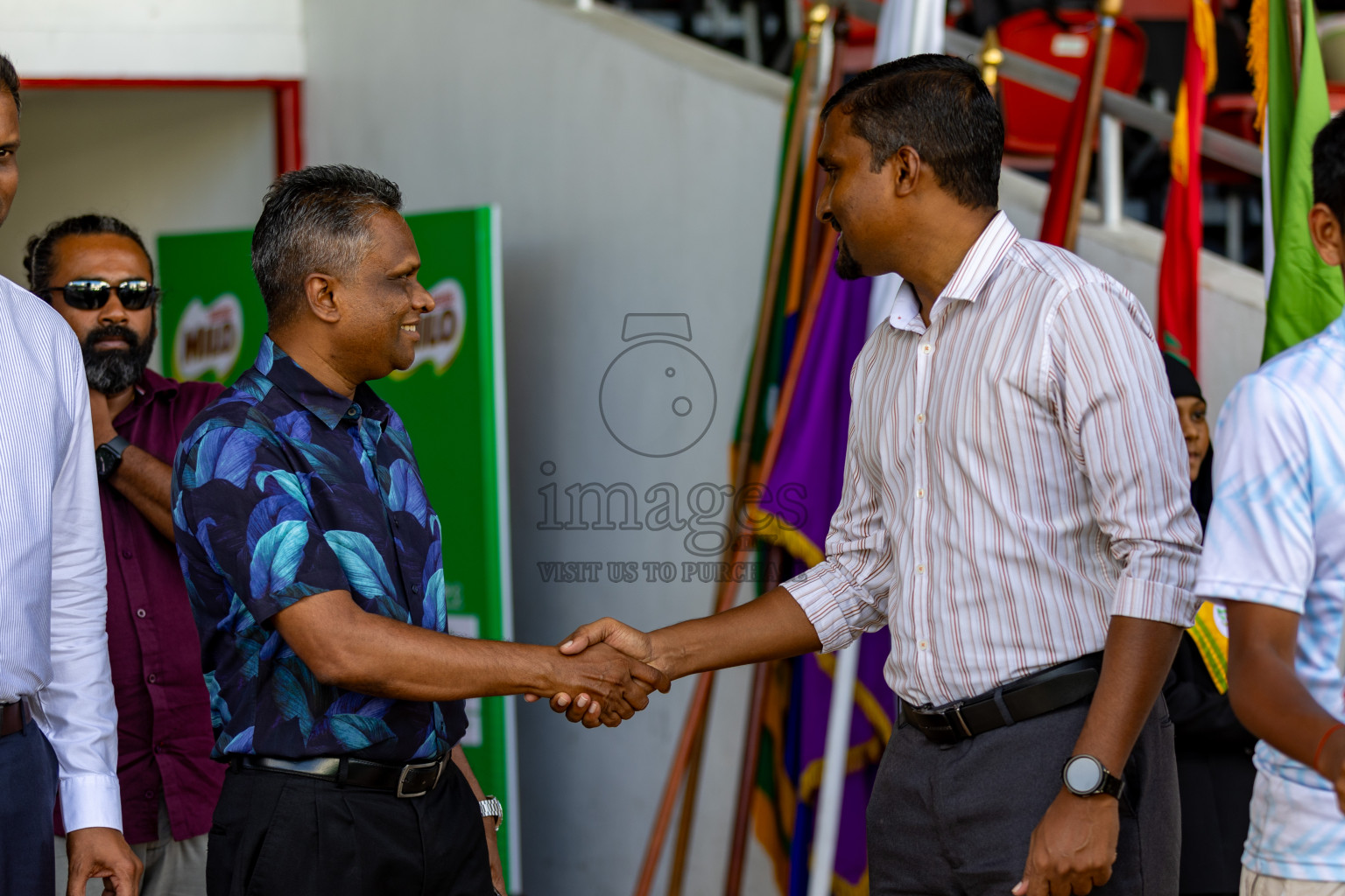 Day 2 of MILO Kids Football Fiesta was held at National Stadium in Male', Maldives on Saturday, 24th February 2024.