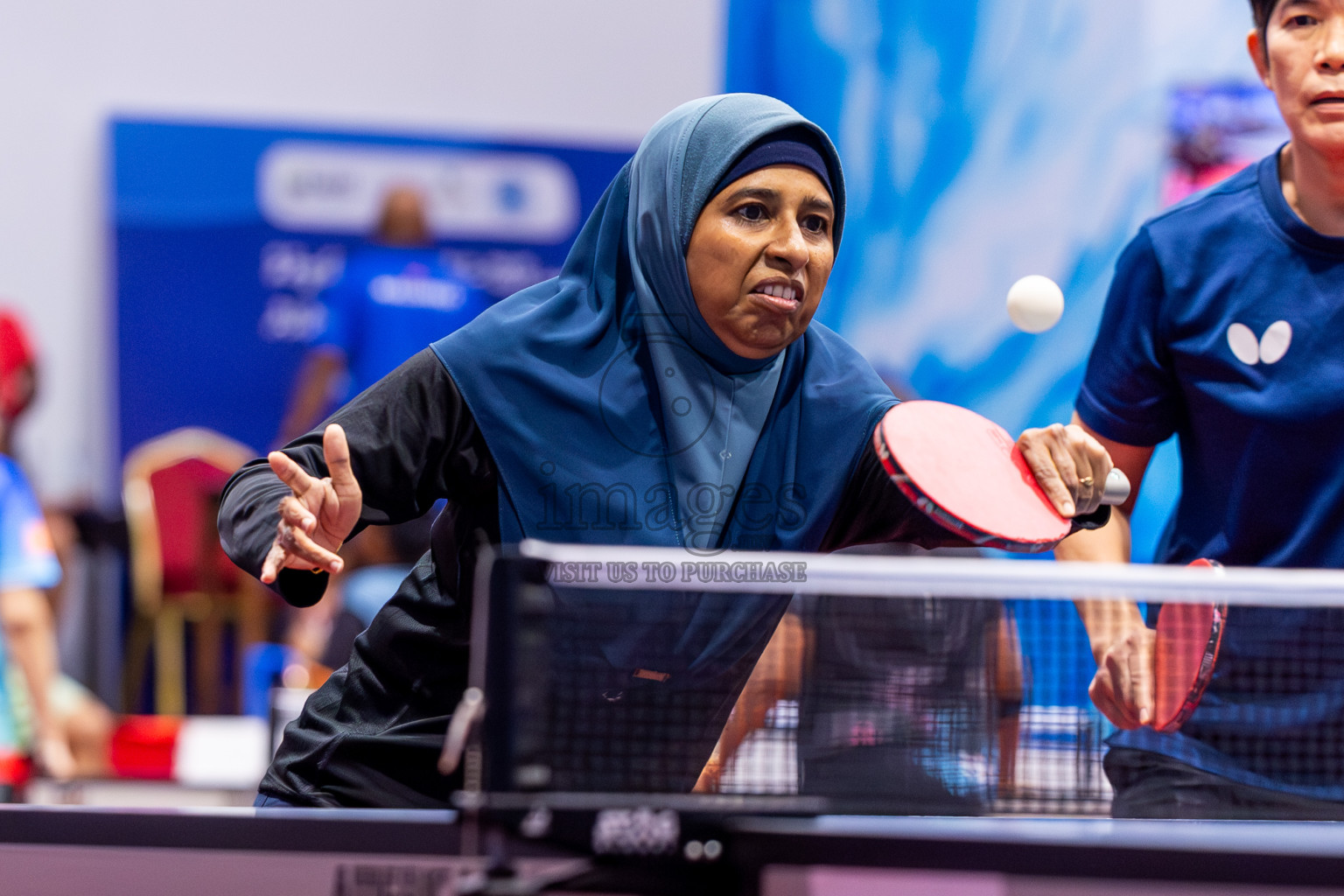 Day 3 of 1st Thoddoo Masters Table Tennis Tournament was held on Saturday, 23rd August 2025 in AA Thoddoo, Maldives. Photos: Nausham Waheed / images.mv