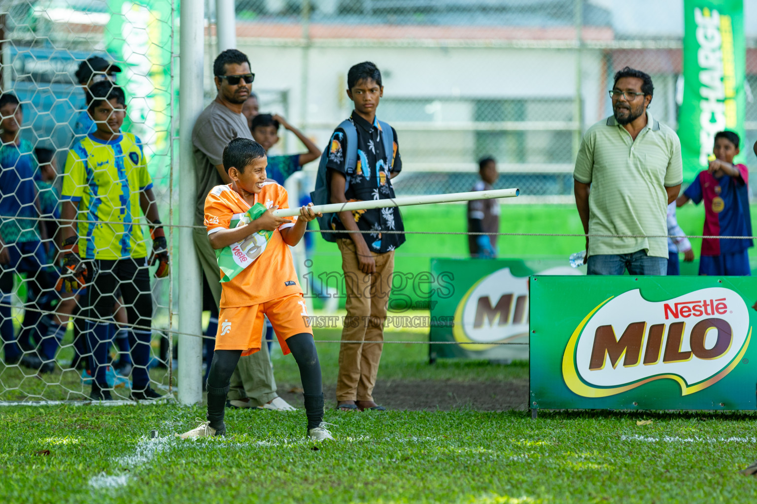 Day 3 of MILO Academy Championship 2025 (U-12) was held at Henveiru Stadium in Male', Maldives on Saturday, 3rd May 2025. 
Photos: Hassan Simah  / images.mv