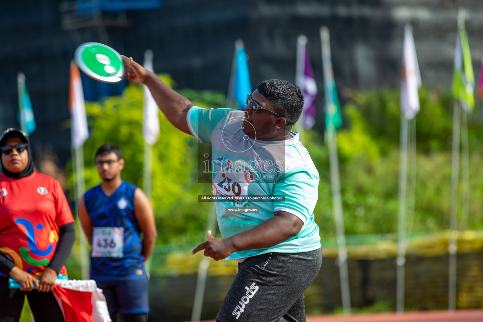 Day two of Inter School Athletics Championship 2023 was held at Hulhumale' Running Track at Hulhumale', Maldives on Sunday, 15th May 2023. Photos: Nausham Waheed / images.mv