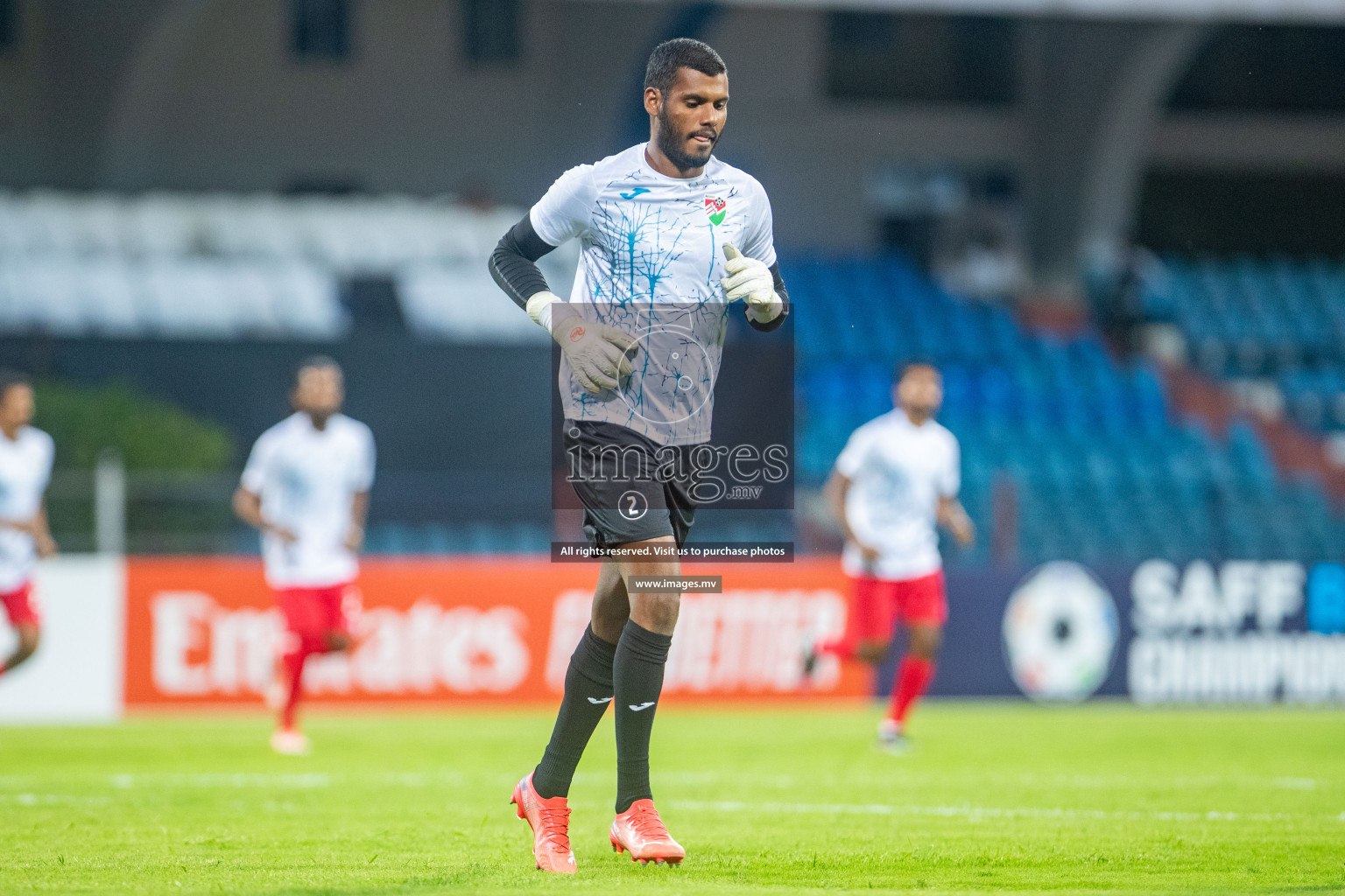 Maldives vs Bhutan in SAFF Championship 2023 held in Sree Kanteerava Stadium, Bengaluru, India, on Wednesday, 22nd June 2023. Photos: Nausham Waheed / images.mv