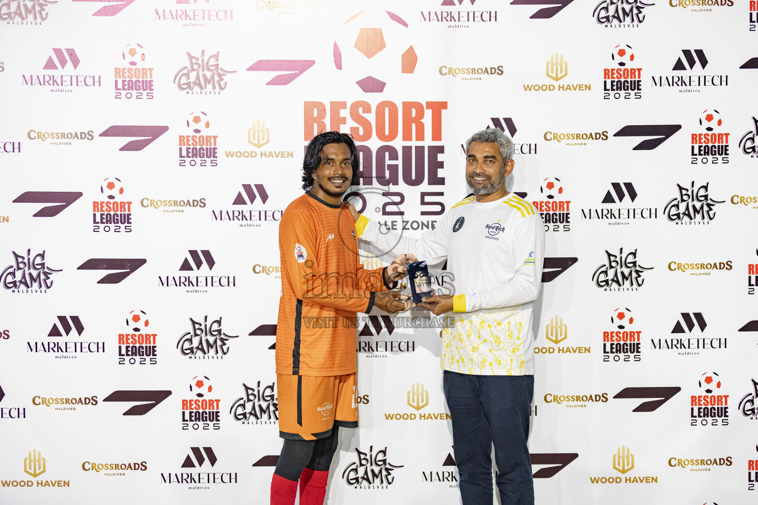 JW Marriott vs Hard Rock in Resort League 2025 (South Male Zone) day 12 was held on Monday, 13th October 2025 in Crossroads's Maldives, Photos: Areef Adam / images.mv