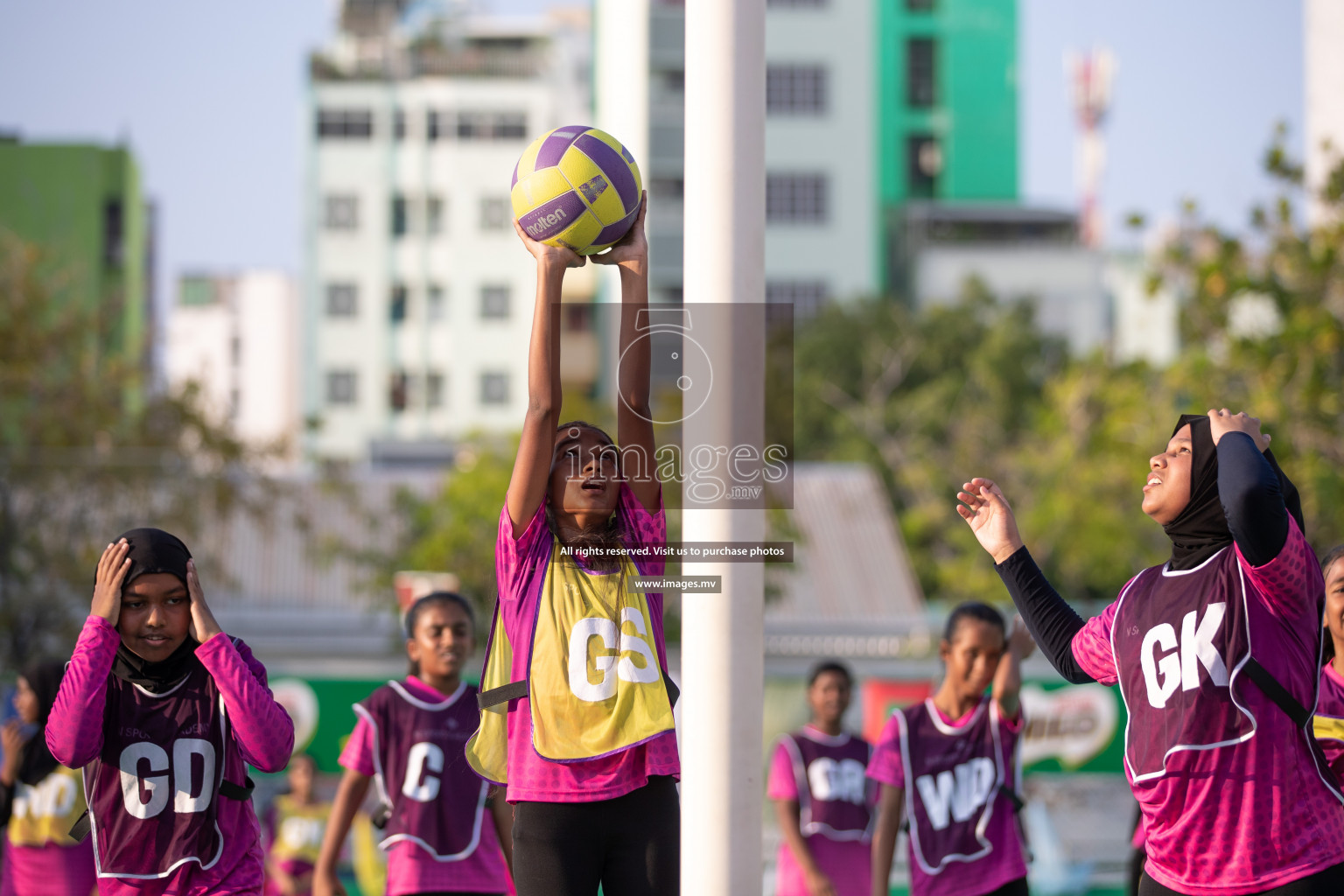 Day 7 of Junior Netball Championship 2022 on 11th March 2022 held in Male', Maldives. Photos by Nausham Waheed & Hassan Simah