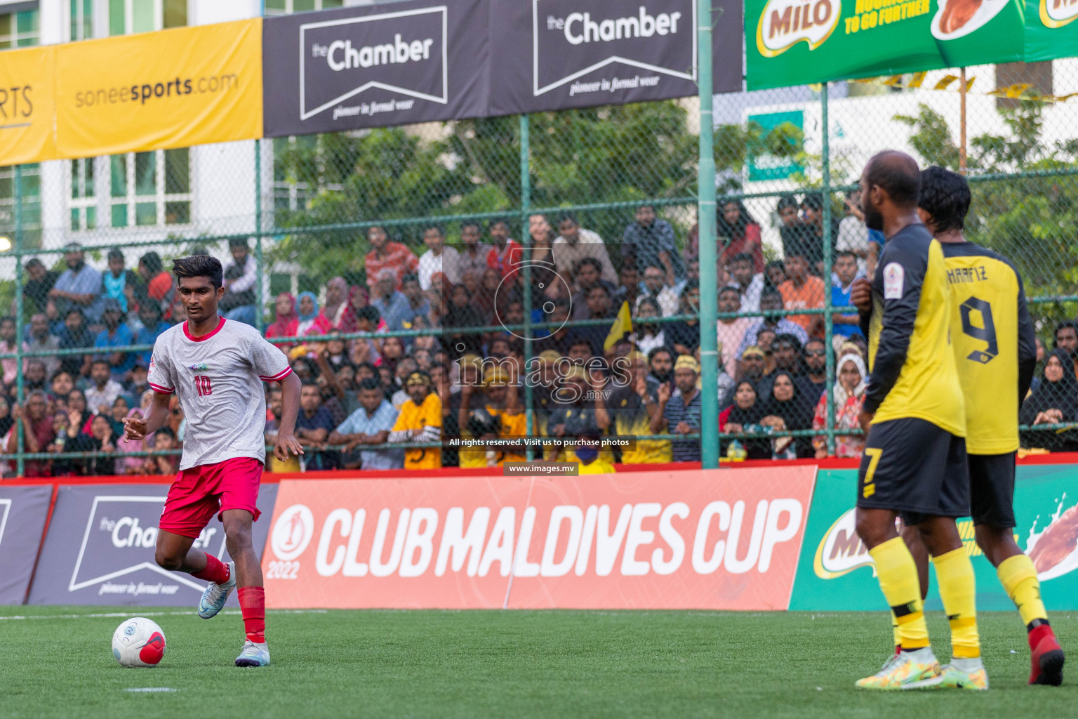 RRC vs Team MCC in Club Maldives Cup 2022 was held in Hulhumale', Maldives on Saturday, 8th October 2022.  Photos: Ismail Thoriq / images.mv