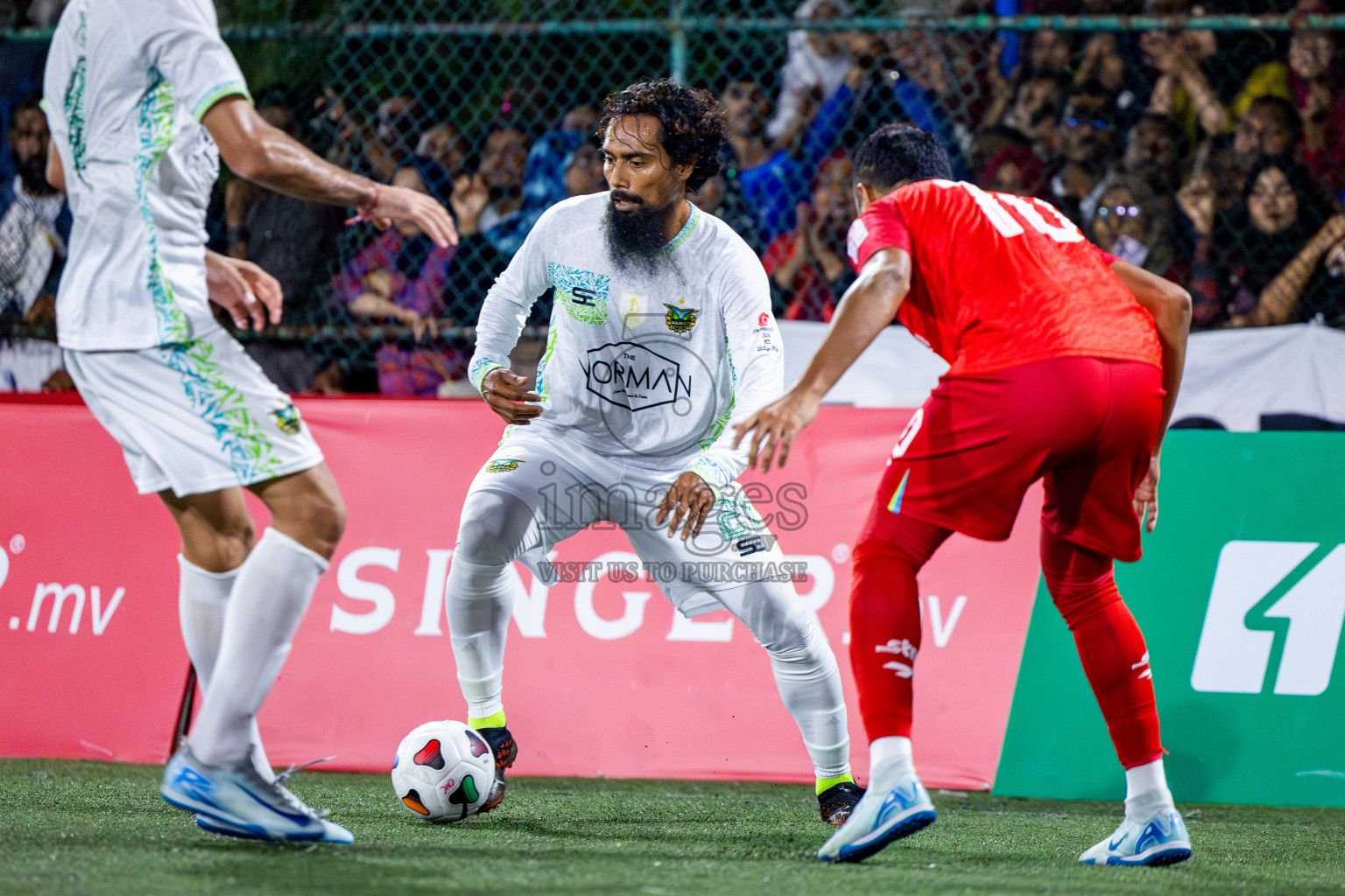 STO RC vs Club WAMCO in Round of 16 of Club Maldives Cup 2024 held in Rehendi Futsal Ground, Hulhumale', Maldives on Monday, 7th October 2024. Photos: Nausham Waheed / images.mv