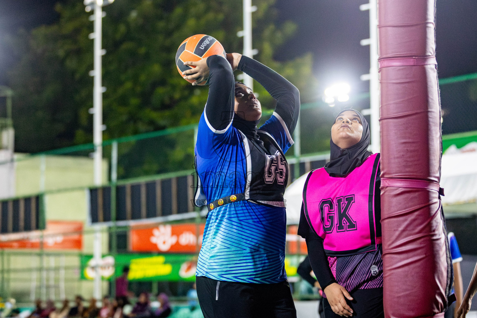 Day 3 of 23rd Netball Association Championship was held in Ekuveni Netball Court at Male', Maldives on Saturday, 27th April 2024. Photos: Nausham Waheed / images.mv