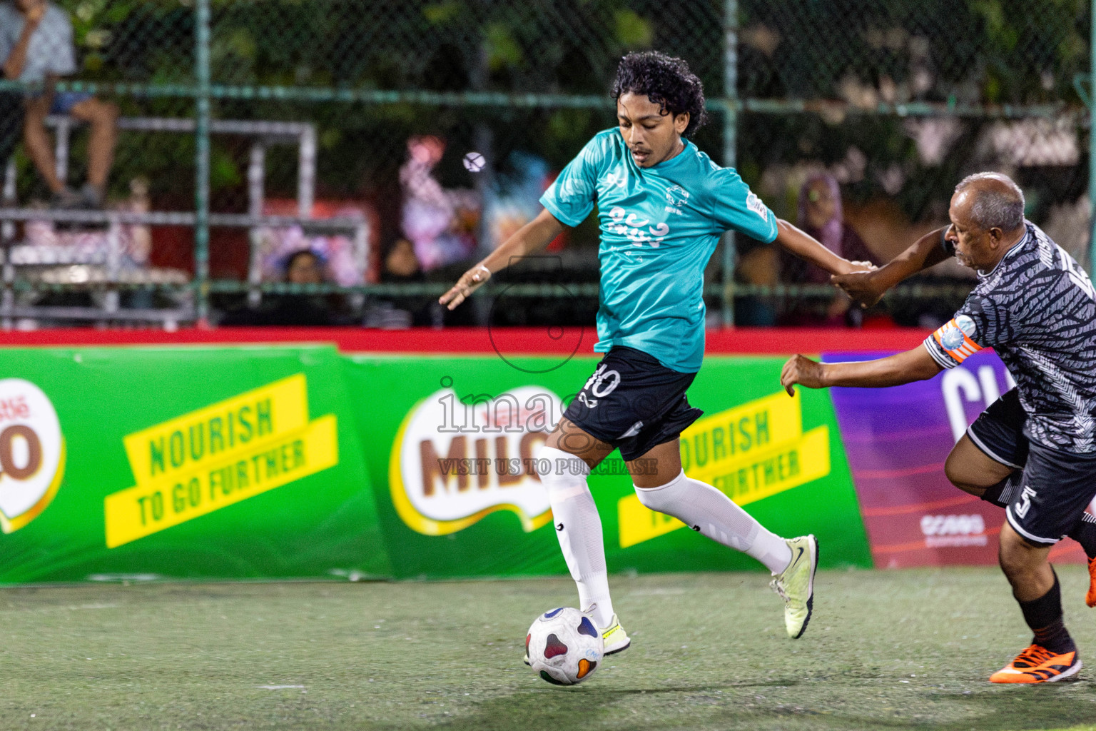 MIRA RC VS CLUB CVC in Club Maldives Classic 2024 held in Rehendi Futsal Ground, Hulhumale', Maldives on Sunday, 8th September 2024. Photos: Hassan Simah / images.mv