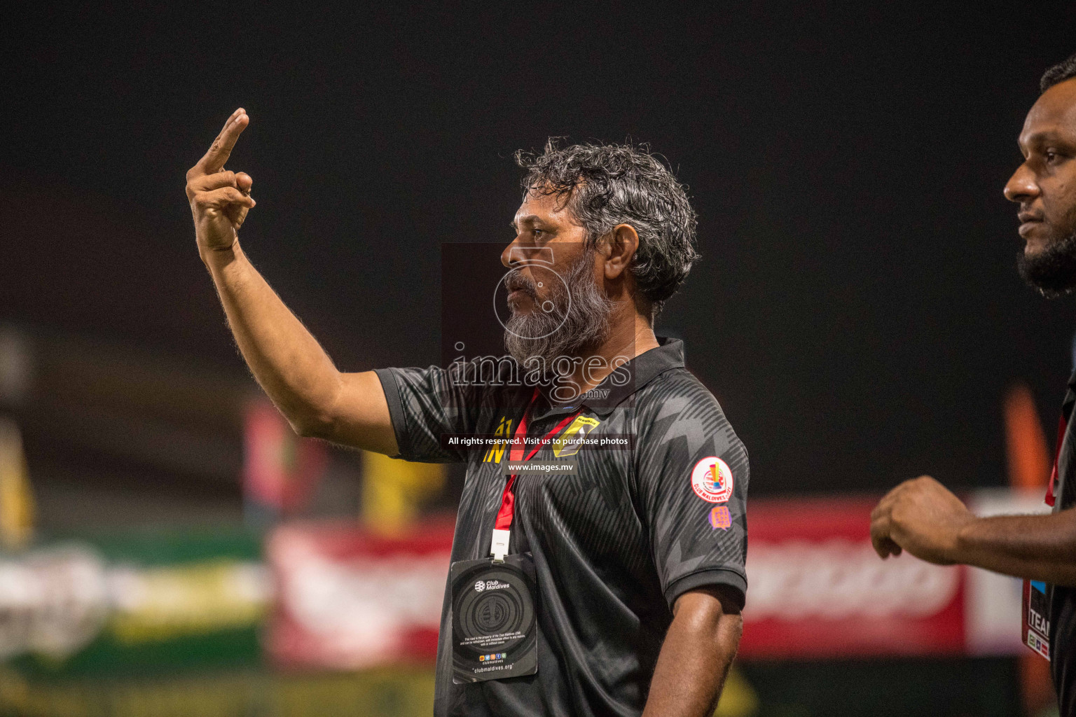 RRC Vs FSM in the Semi Finals of Club Maldives 2021 held in Hulhumale, Maldives on 19 December 2021. Photos: Nausham Waheed / images.mv