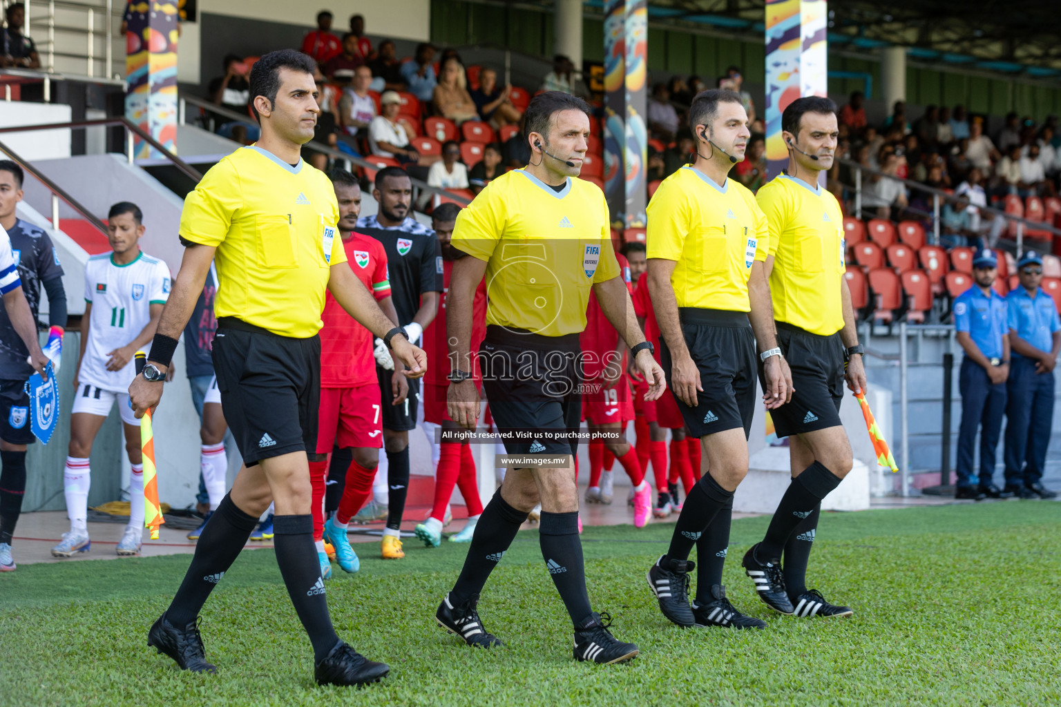 FIFA World Cup 2026 Qualifiers Round 1 home match vs Bangladesh held in the National Stadium, Male, Maldives, on Thursday 12th October 2023. Photos: Nausham Waheed / Images.mv