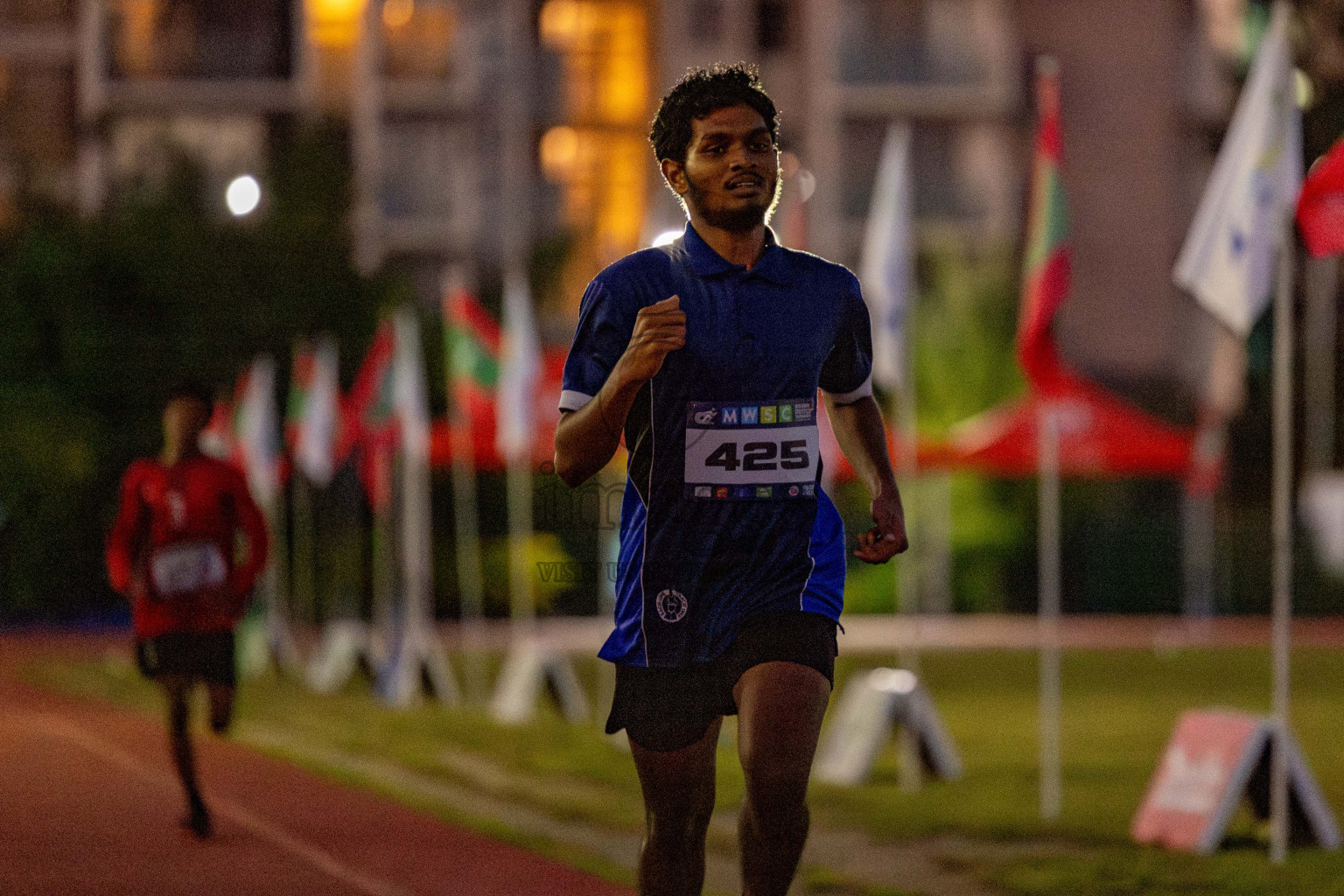 Day 1 of MWSC Interschool Athletics Championships 2024 held in Hulhumale Running Track, Hulhumale, Maldives on Saturday, 9th November 2024. 
Photos by: Hassan Simah / Images.mv