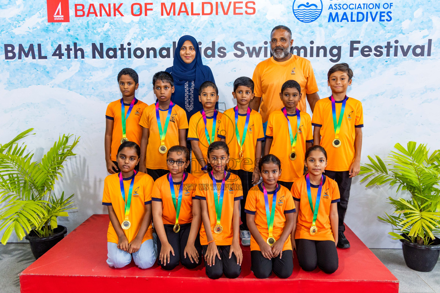 Closing Ceremony of 4th National Kids Swimming Festival 2023 on 9th December 2023, held in Hulhumale', Maldives Photos: Nausham Waheed / Images.mv