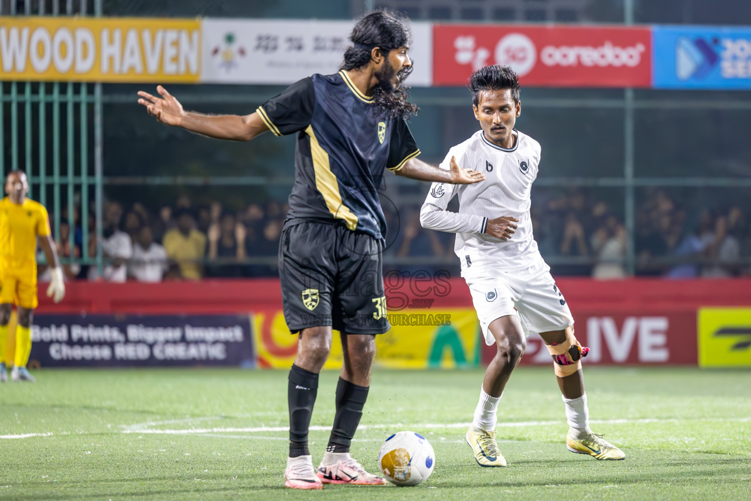 R Dhuvaafaru vs R Inguraidhoo in Raa Atoll Final in Day 24 of Golden Futsal Challenge 2025 was held on Tuesday , 28th January 2025, in Hulhumale', Maldives. Photos: Ismail Thoriq / images.mv