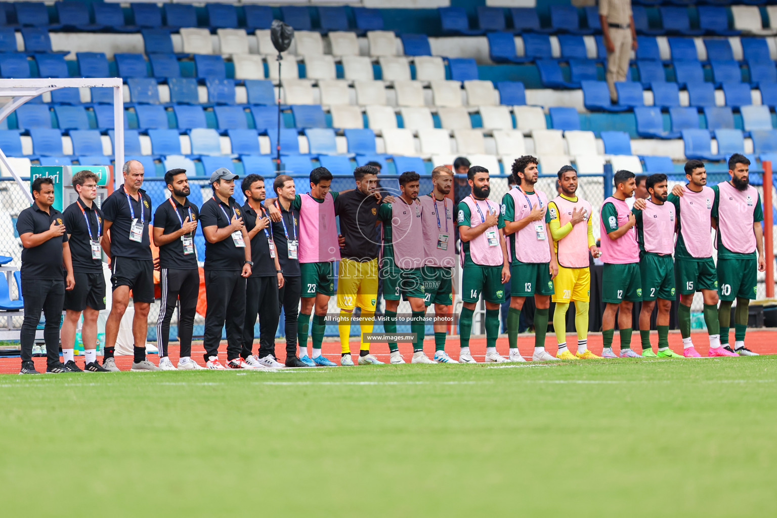 Pakistan vs Kuwait in SAFF Championship 2023 held in Sree Kanteerava Stadium, Bengaluru, India, on Saturday, 24th June 2023. Photos: Nausham Waheed, Hassan Simah / images.mv