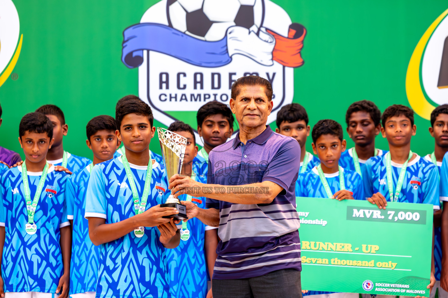 Day 4 of MILO Academy Championship 2024 (U-14) was held in Henveyru Stadium, Male', Maldives on Sunday, 3rd November 2024. Photos: Ismail Thoriq / Images.mv