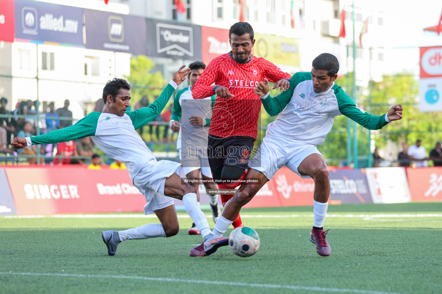 Stelco Club vs Baros Maldives in Club Maldives Cup 2023 held in Hulhumale, Maldives, on Thursday, 27th July 2023 Photos: Nausham Waheed/ images.mv