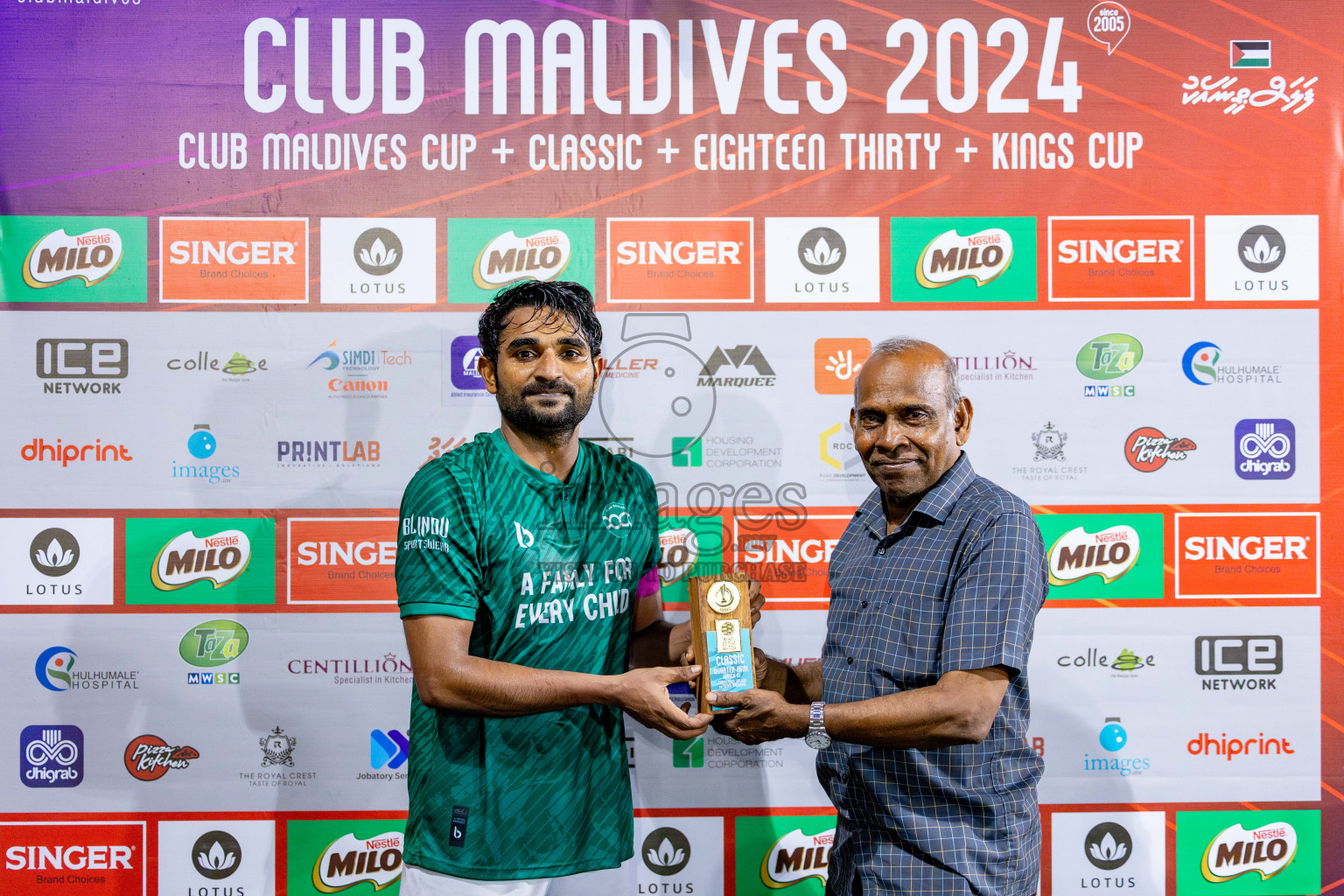 TEAM BADHAHI vs THAULEEMEE GULHUN in Club Maldives Classic 2024 held in Rehendi Futsal Ground, Hulhumale', Maldives on Monday, 16th September 2024. Photos: Shu / images.mv