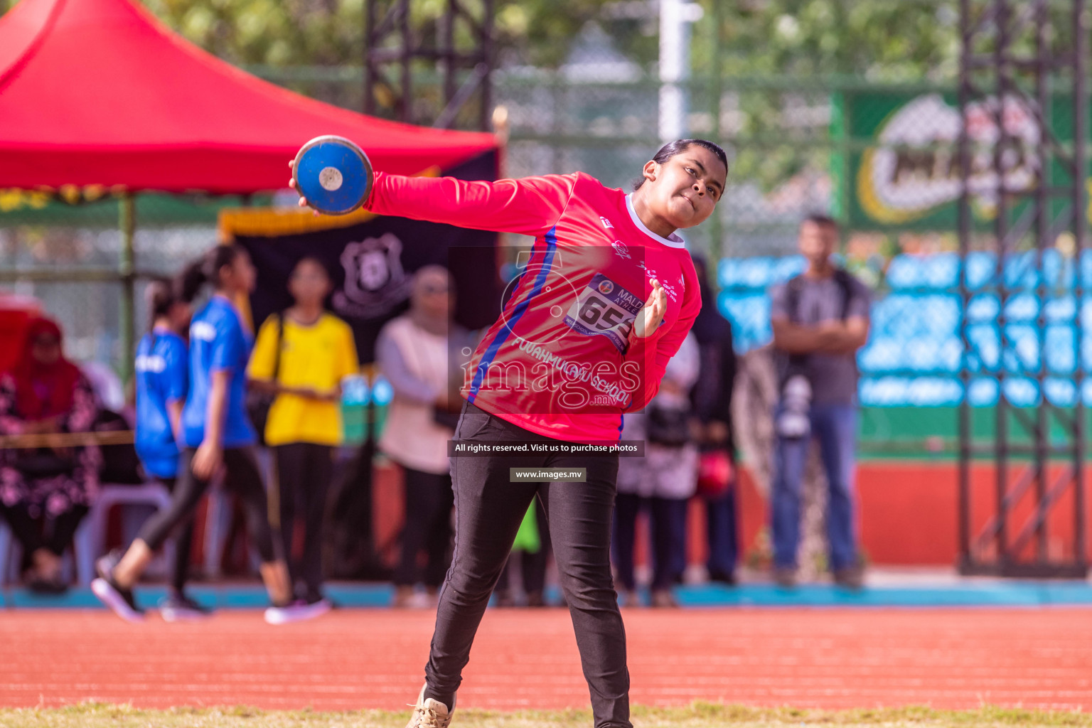 Day 2 of Inter-School Athletics Championship held in Male', Maldives on 24th May 2022. Photos by: Nausham Waheed / images.mv