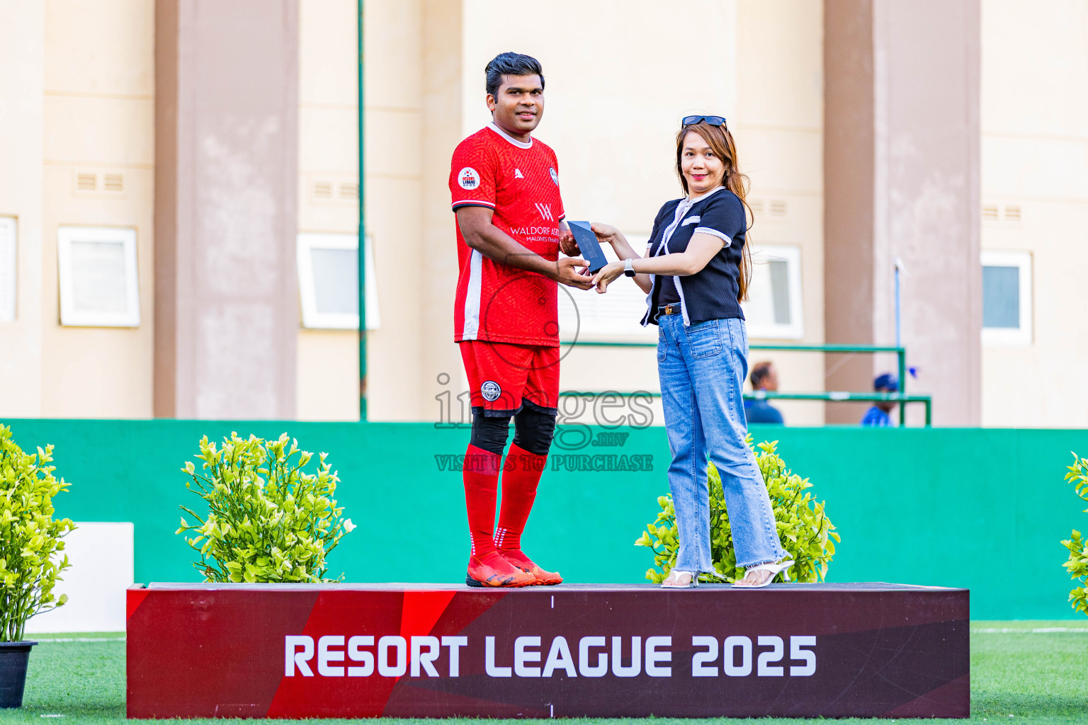 Waldorf Astoria vs SAII Lagoon in Finals of Resort League 2025 (South Male Zone) was held on Sunday, 19th October 2025 in Crossroads's Maldives, Photos: Areef Adam / images.mv