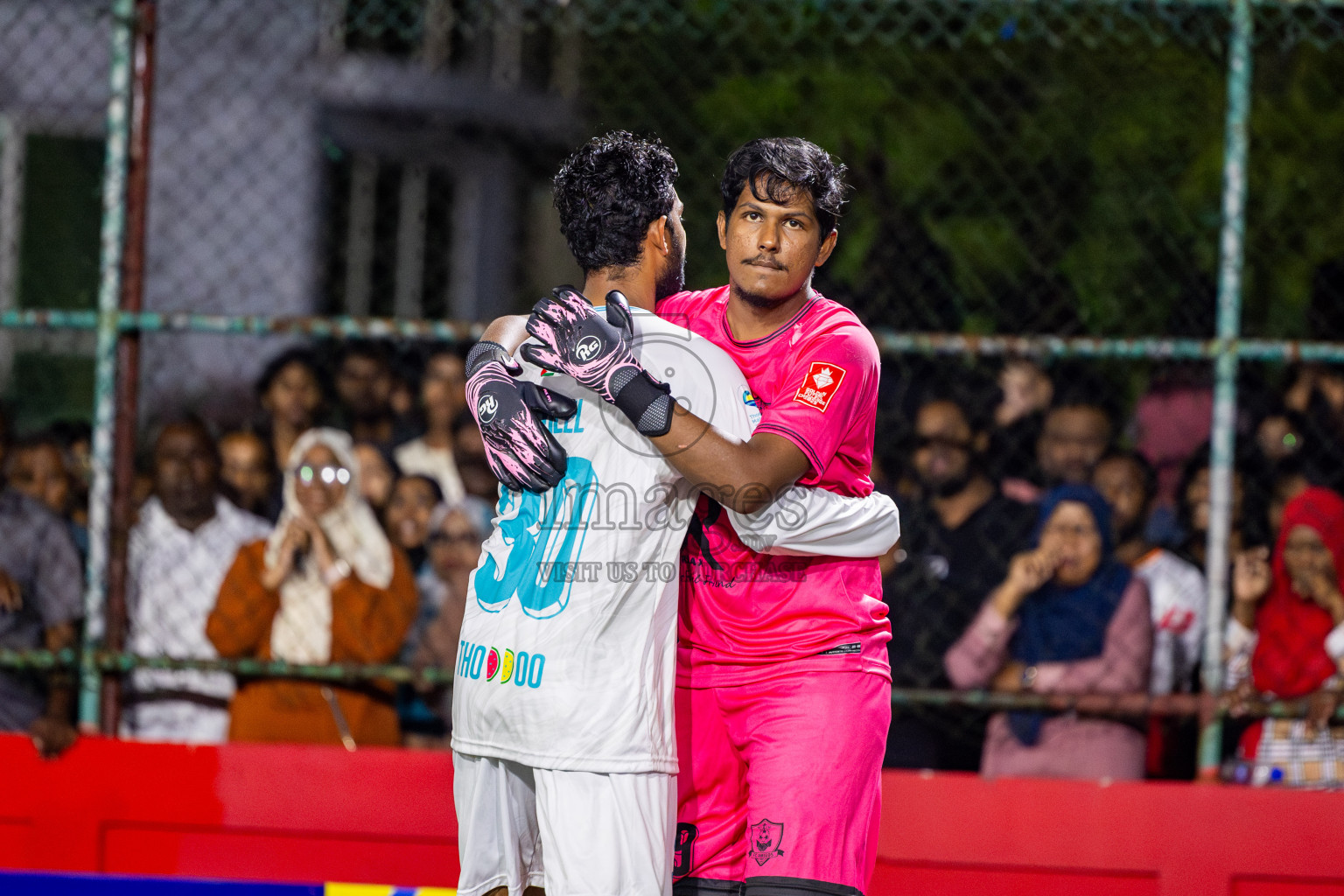 AA Bodufolhudhoo vs AA Thoddoo in Day 15 of Golden Futsal Challenge 2025 was held on Sunday, 19th January 2025, in Hulhumale', Maldives. Photos: Nausham Waheed / images.mv