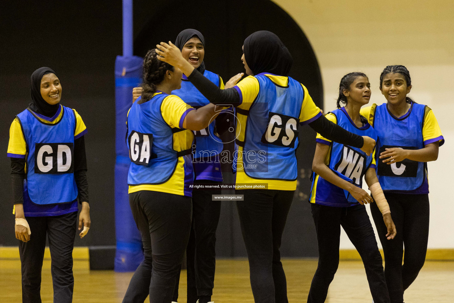 Club Green Streets vs Kulhudhufushi Y&RC in the 1st Division Final of Milo National Netball Tournament 2022 on 22nd July 2022 held in Social Center, Male', Maldives. Photographer: Shuu / images.mv